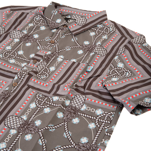 303 Boards - 303 Boards x Happy Hour Copa Collaba Button Up Shirt (Charcoal)
